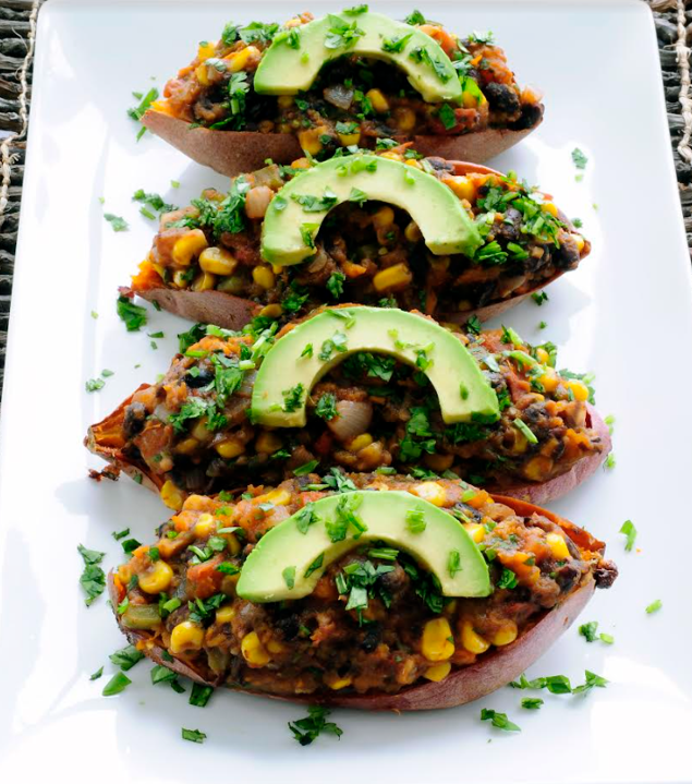 Southwestern Sweet Potatoes